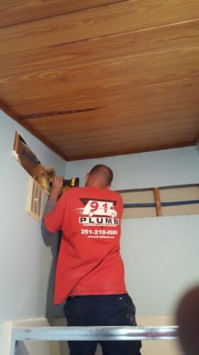 Emergency plumber in Fairhope 9-1 Plumb, Plumbing & Drain Cleaning LLC.