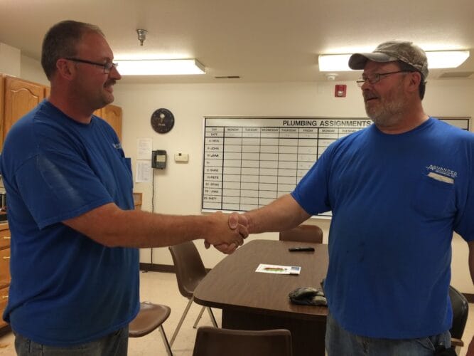 Emergency plumber in Bismarck Advanced Mechanical Inc.