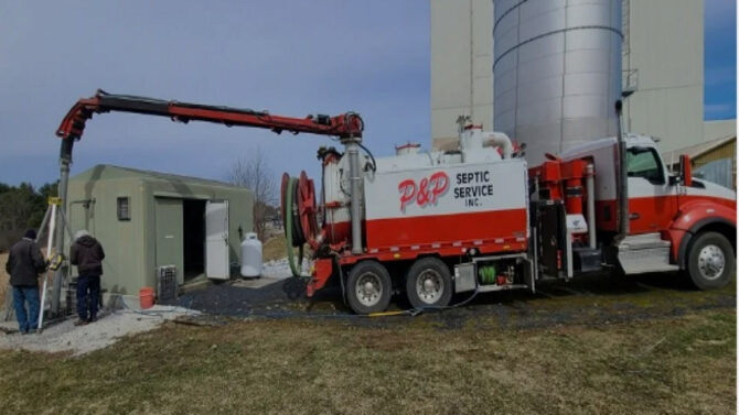 Emergency plumber in Williston P & P Septic Service Inc