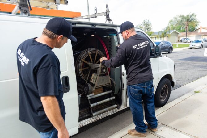 Emergency plumber in Corona RT Olson Plumbing, Heating and Air Conditioning