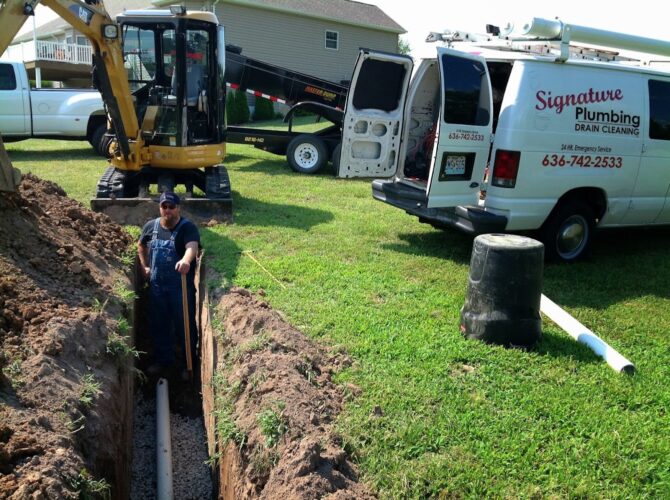 Emergency plumber in Villa Ridge Signature Plumbing & Drain Cleaning LLC