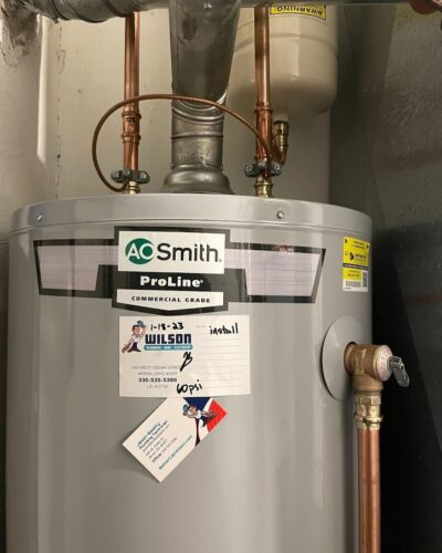 Emergency plumber in Stow Wilson Plumbing, Heating, Cooling and Electric