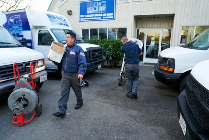 Emergency plumber in Alameda Big Blue Plumbing
