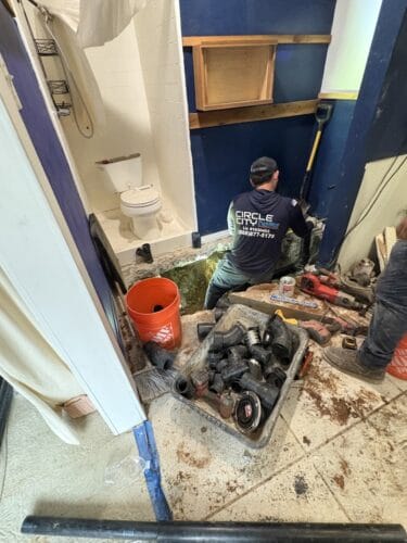 Emergency plumber in Corona Circle City Plumbing and Rooter