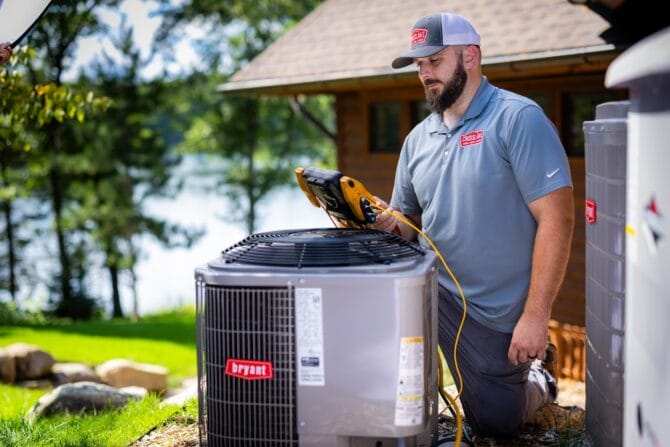 Emergency plumber in Crosslake Crosslake Sheet Metal Heating and Air Conditioning
