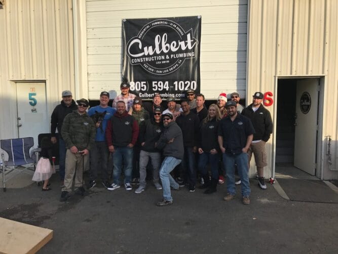 Emergency plumber in San Luis Obispo Culbert Plumbing inc.